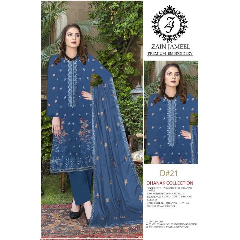 DHANAK KARAHI (UNSTITCHED)