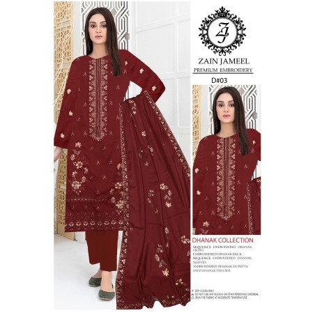 DHANAK KARAHI (UNSTITCHED)